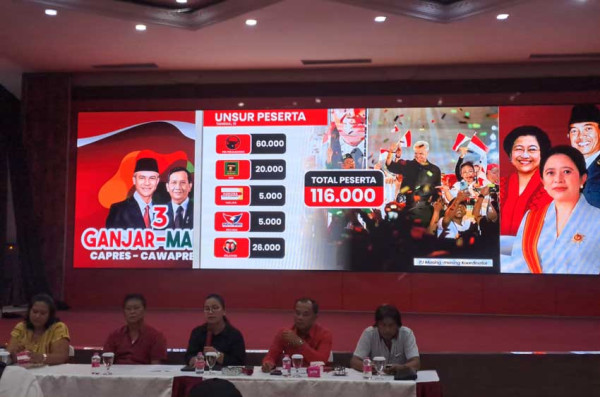 Hari Terakhir Kampanye, Ganjar-Mahfud Dijadwalkan Berorasi di Simpanglima Semarang