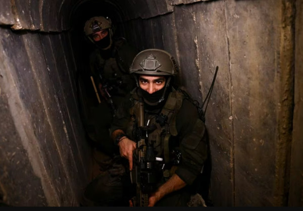 Ini Penampakan Terowongan Komando Pusat Intelijen Hamas di Bawah Markas UNRWA Gaza yang Diklaim Israel