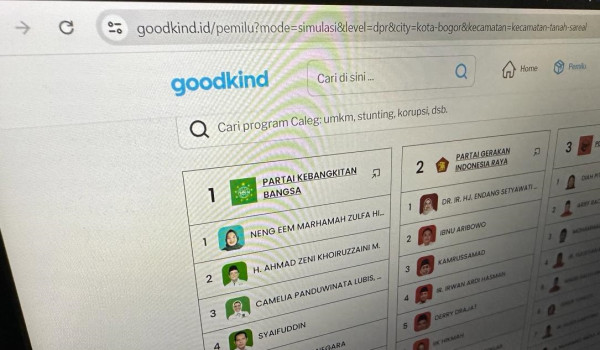Situs Ini Jadi Solusi Kebingungan Memilih Caleg di Pemilu 2024
