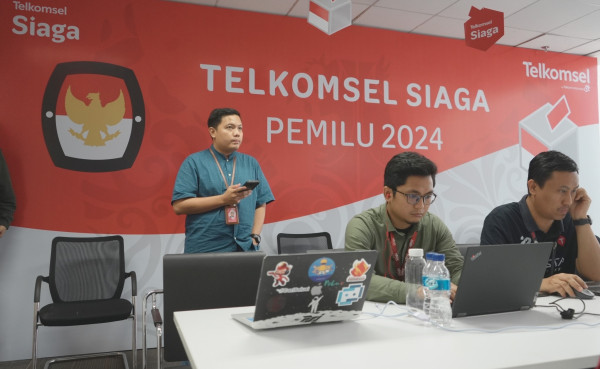 Jaga Kelancaran Pemilu 2024, Telkomsel Optimalisasi Jaringan di 680 Titik Keramaian