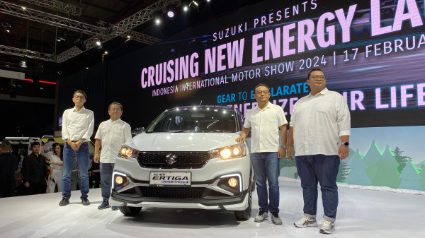 MPV Hybrid Termurah di IIMS 2024! Suzuki Ertiga Cruise Hybrid Dibanderol Mulai Rp280 Jutaan