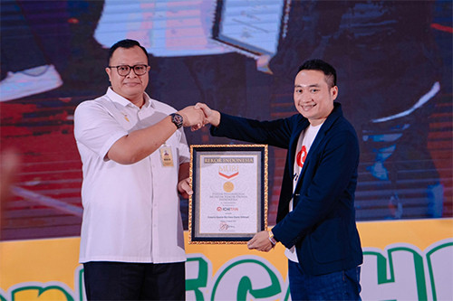 Dihadiri Ribuan Peserta yang Ngedance Bareng, ICHITAN K-Pop Fest Raih Rekor MURI