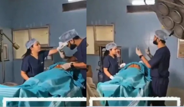 Viral! Dokter Nekat Foto Prewedding di Ruang Operasi, Auto Dipecat