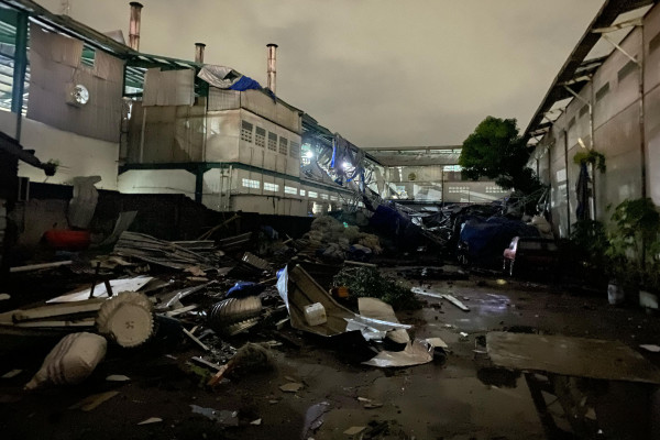 Penampakan Mengerikan Bangunan di Rancaekek Bandung Hancur Disapu Tornado