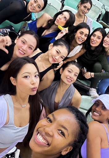5 Potret Miss Indonesia Audrey Vanessa, Seru saat Sport Challenge Miss World 2024