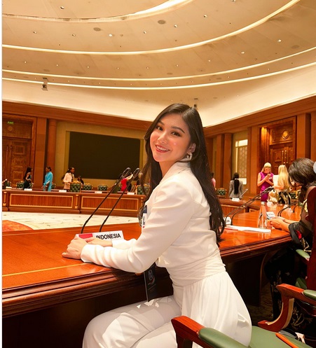 5 Foto Audrey Vanessa Jadi Finalis Head to Head Challenge Miss World 2024