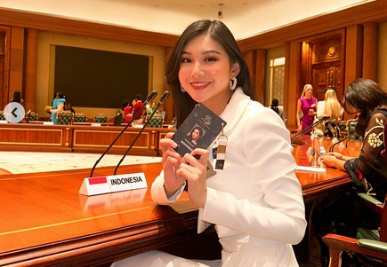 5 Foto Audrey Vanessa Jadi Finalis Head to Head Challenge Miss World 2024