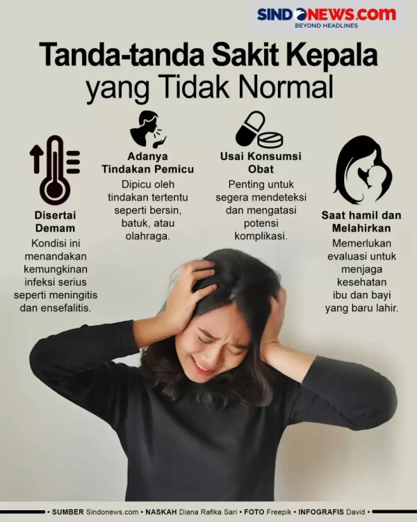 8 Cara Meredakan Sakit Kepala Tanpa Obat Pereda Nyeri