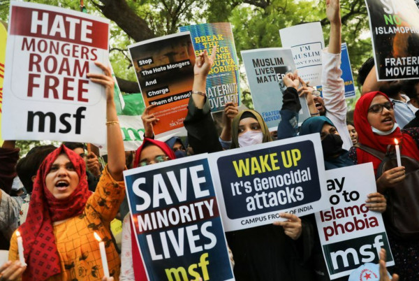 Bagaimana Ujaran Kebencian Anti-Muslim Menyebar di India?