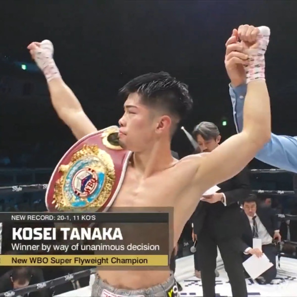 Profil Kosei Tanaka, Petinju Sensasional Jepang Juara 4 Divisi