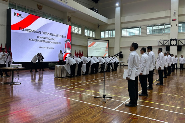 KPK Eksekusi 78 Pegawai Pelaku Pungli Rutan Sanksi Permintaan Maaf di Publik
