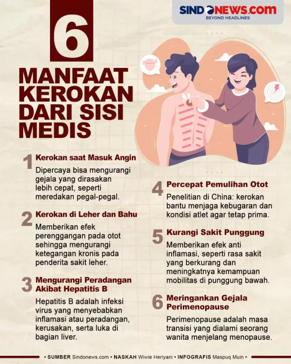 Bolehkah Kerokan saat Masuk Angin? Waspadai 3 Hal Ini