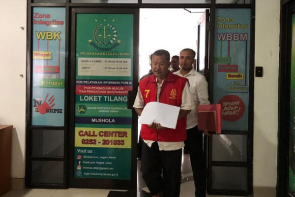 Parah! 2 Mantan Pejabat Lebak Tilep Uang Retribusi TPI Selama 8 Tahun
