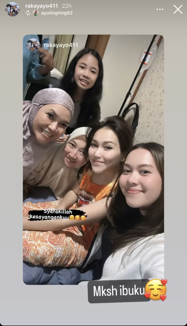 Ayu Ting Ting Sakit, Ibunda Muhammad Fardhana Gercep Jenguk