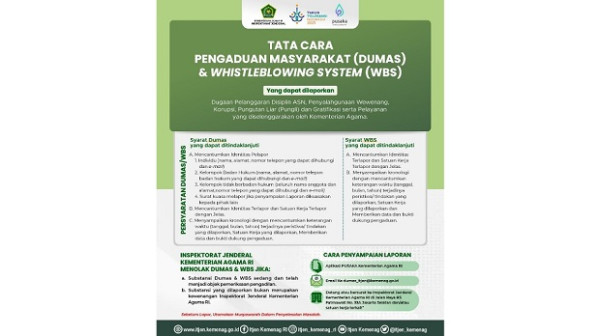 Tingkatkan Layanan WBS dan Dumas, Itjen Kemenag Benchmark ke Ombudsman RI dan Inspektorat Kemen PANRB