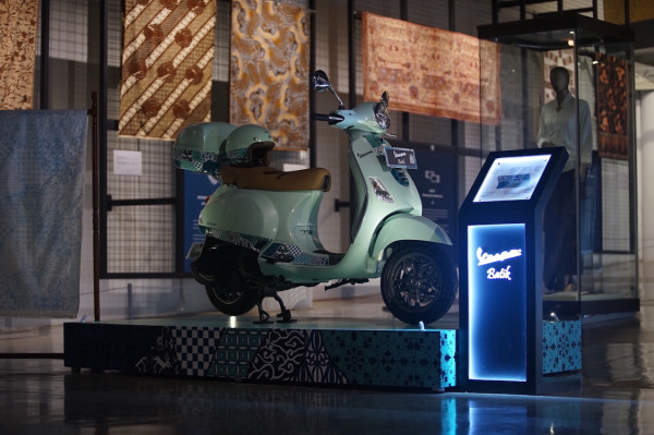 Memadu Budaya Italia dan Indonesia, Vespa Batik Nongol di Museum Batik Indonesia
