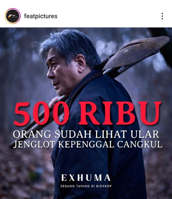 Exhuma Tembus 500 Ribu Penonton, Bakal Geser Parasite sebagai Film Korea Terlaris di Indonesia?