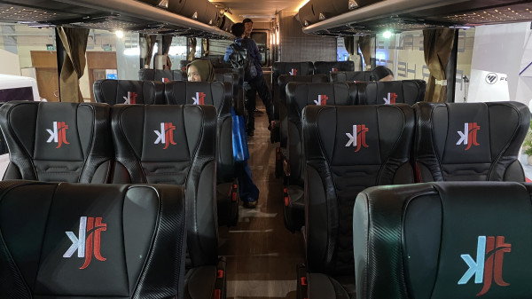 Mewah! Bus Baru PO Kencana Mejeng di GIICOMVEC 2024, Harganya Tembus Rp3,9 Miliar