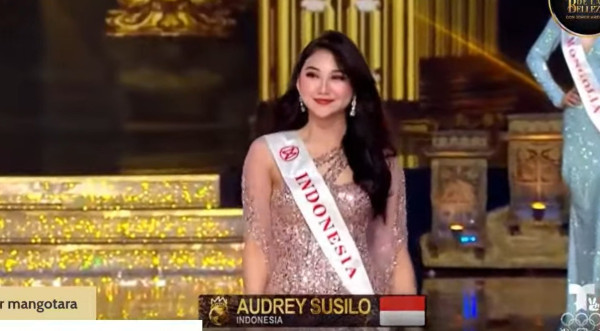 2 Potret Cantik Audrey Vanessa di Grand Final Miss World 2024