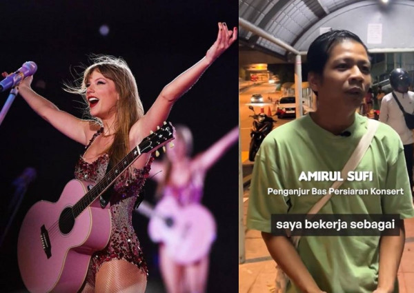 Taylor Swift Konser di Singapura, Sopir Bus Ini Kecipratan Rezeki Rp99 Juta Sehari