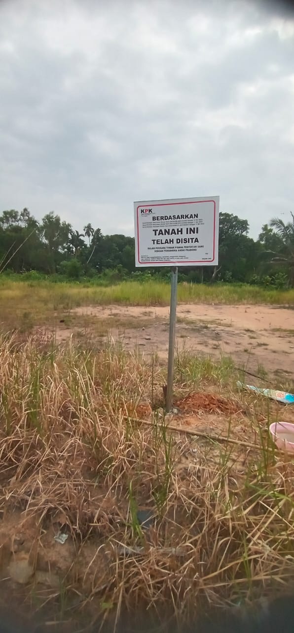Tanah Andhi Pramono Seluas 5.911 Meter Persegi Disita KPK