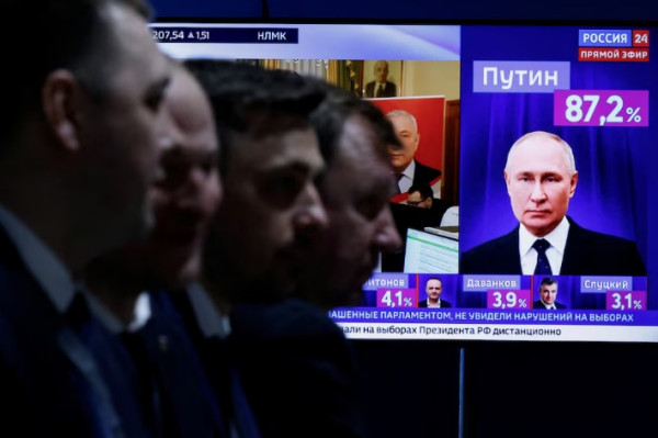 Deretan Reaksi Berbagai Negara terhadap Kemenangan Putin pada Pemilu Presiden