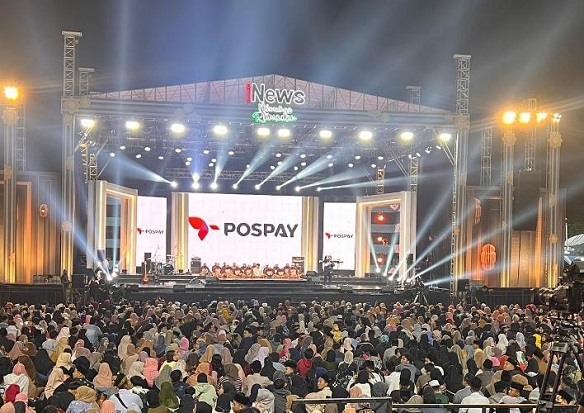 Ribuan Orang Padati Konser Ngabuburit dan Tabligh Akbar, Pospay Jadi Pilihan Pembayaran Digital
