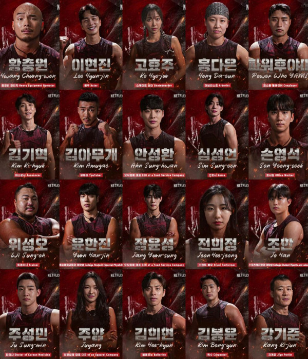 Biodata 100 Peserta Physical: 100 Season 2 - Underground, Ada Atlet hingga Seleb