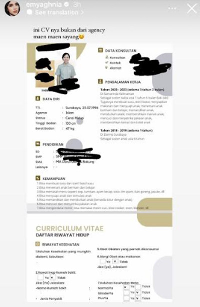Aghnia Punjabi Beberkan Profil Lengkap Pengasuh yang Siksa Anaknya