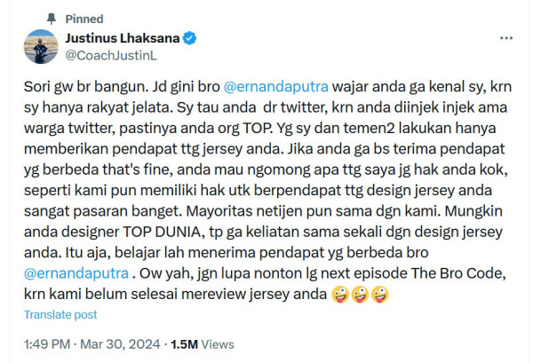 Drama Jersey Timnas Indonesia: Aksi Boikot, Saling Sindir, sampai Dirujak Netizen