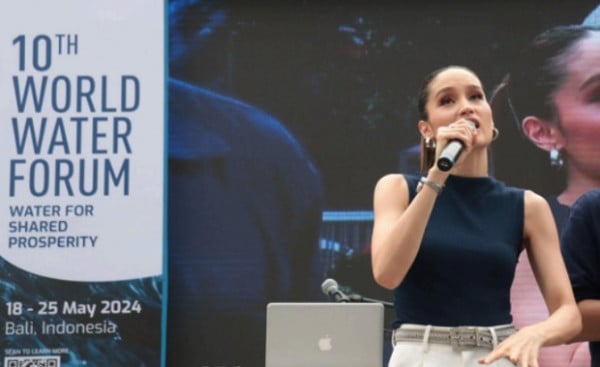 Artis Cinta Laura Ditunjuk sebagai Communication Ambassador World Water Forum ke-10