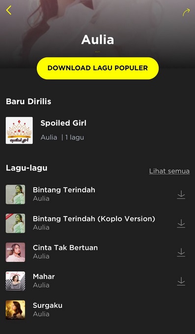 Sukses Jadi Penyanyi Dangdut, Aulia Merambah Lagu Berbahasa Asing, Download GRATIS Semua Lagunya hanya di TREBEL!