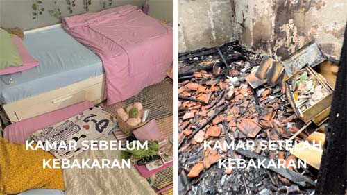 Viral! Curhat Wanita yang Rumahnya Kebakaran Gegara Anak Kecil Main Petasan: Lemes, Semuanya Habis