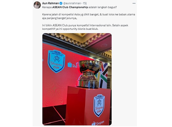 Bikin Masyarakat Antusias, Shopee Cup ASEAN Club Championship 2024/2025 Akan Segera Hadir