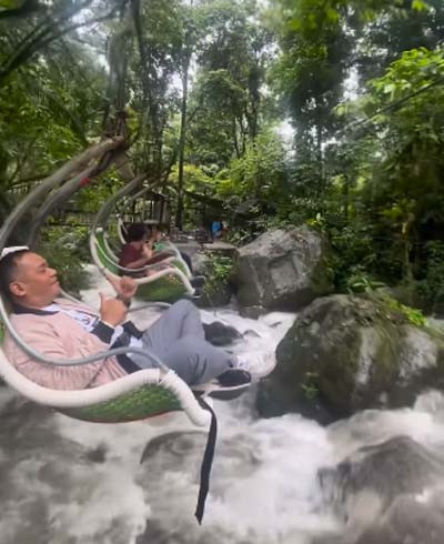 Will Smith Terpincut Objek Wisata Alam Lembah Purba di Sukabumi