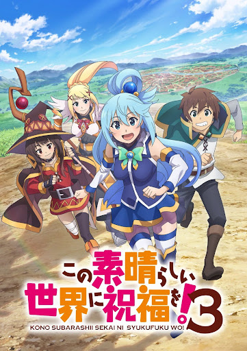 6 Anime Terbaru Tayang April 2024 di Vidio, Ada Black Buttler dan KonoSuba