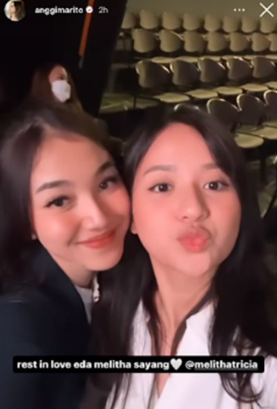 Anggi Marito Sampaikan Belasungkawa atas Meninggalnya Melitha Sidabutar: Rest in Love Eda