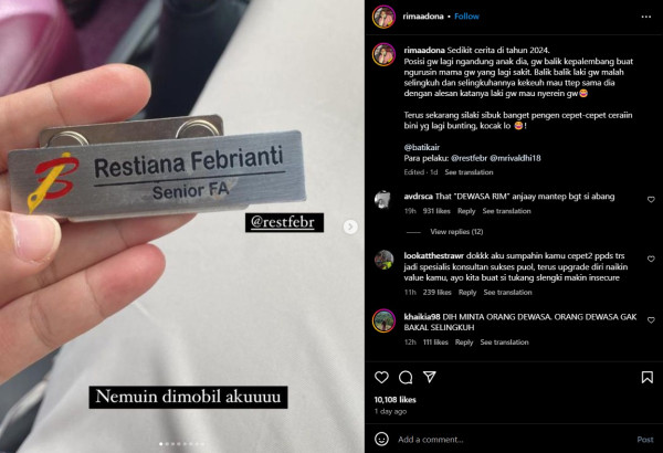 Viral! Dokter yang sedang Hamil Diselingkuhi Suami dengan Pramugari, sang Pelakor Tak Mau Pisah