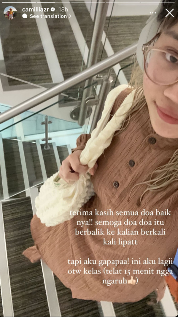 Zara Anak Ridwan Kamil Tulis Pesan untuk Netizen yang Menghujatnya karena Lepas Hijab: Terima Kasih Doa Baiknya