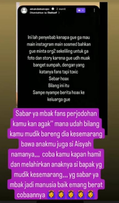 Alasan Amanda Manopo Ogah Aktif di Media Sosial, Muak Sama Kelakuan Fans Toxic