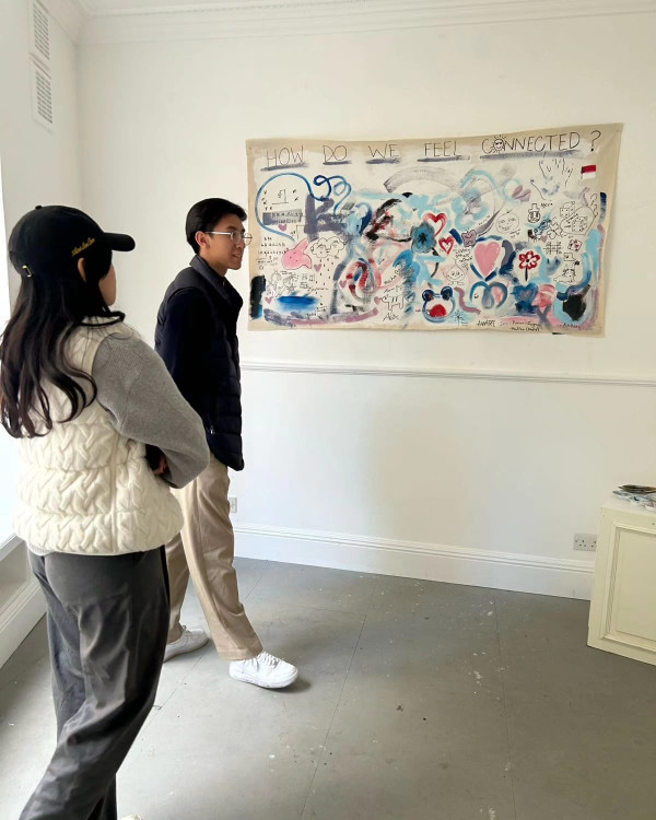 Feelium Gallery & Studios 7 Kensington Mall London Pamerkan Lukisan Karya Annabel