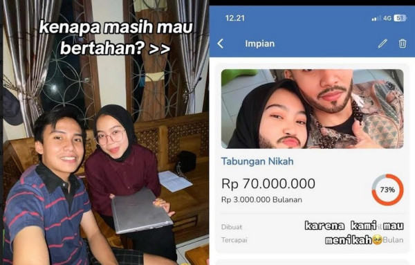 Viral! Tren Pamer Tabungan untuk Nikah, Netizen: Salfok Sama yang Rp300 Juta