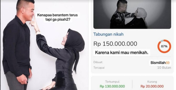 Viral! Tren Pamer Tabungan untuk Nikah, Netizen: Salfok Sama yang Rp300 Juta