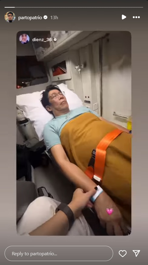 Komedian Parto Patrio Dibawa Pakai Ambulans, Sakit Apa?