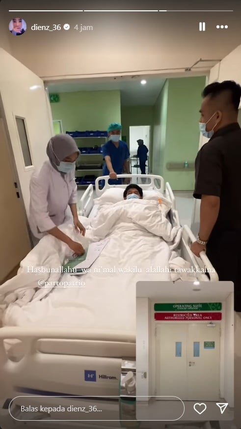 Parto Patrio Jalani Operasi setelah Dilarikan ke RS Pakai Ambulans