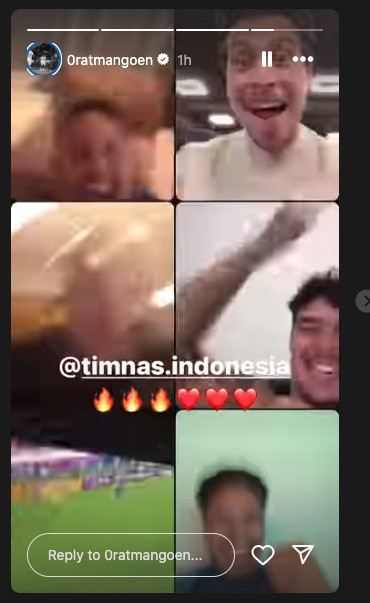 Euforia Kemenangan Timnas Indonesia U-23: Momen Heboh Ragnar Oratmangoen Teriak Kegirangan