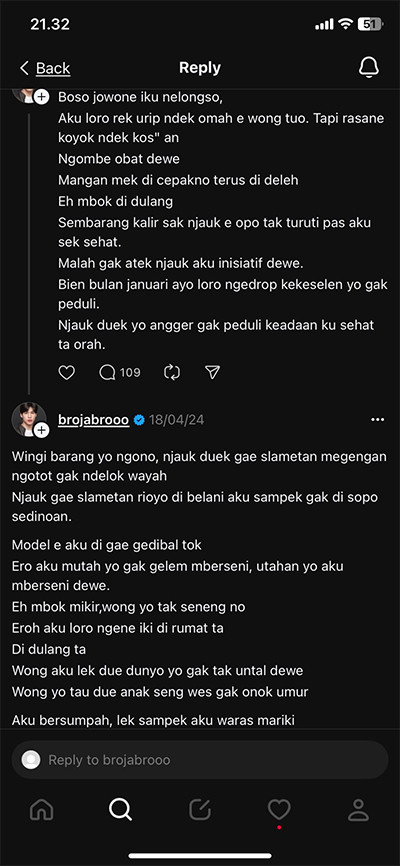 Sebelum Meninggal Selebgram Bro Jabro Sempat Curhat Ditelantarkan Keluarga