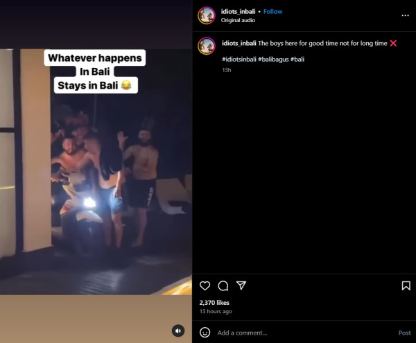 Viral! Bule di Bali Ceburkan Motor Sewaan ke Kolam Renang, Ulahnya Bikin Emosi