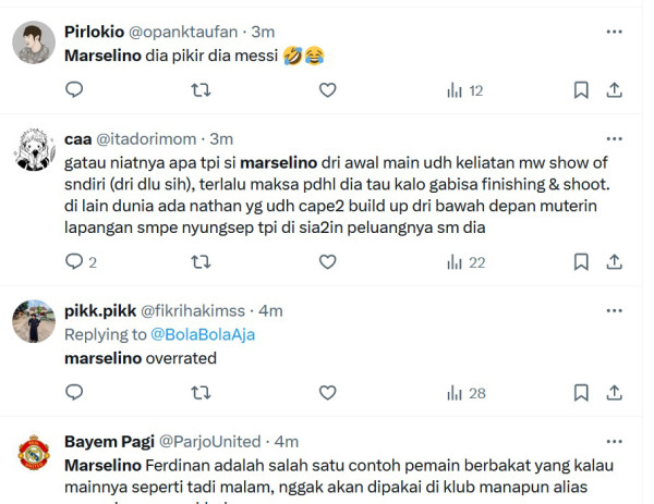 Marselino Ferdinan Dinilai Egois, Netizen: Dia Pikir Dia Messi!