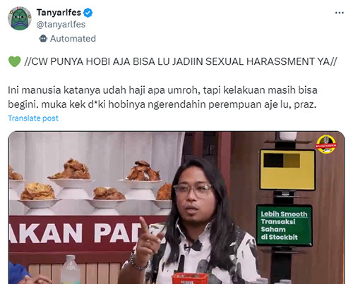 Dinilai Melecehkan Gegara Sebut Cewek Terlihat Seksi saat Naik Kuda, Praz Teguh Justru Dibela Netizen
